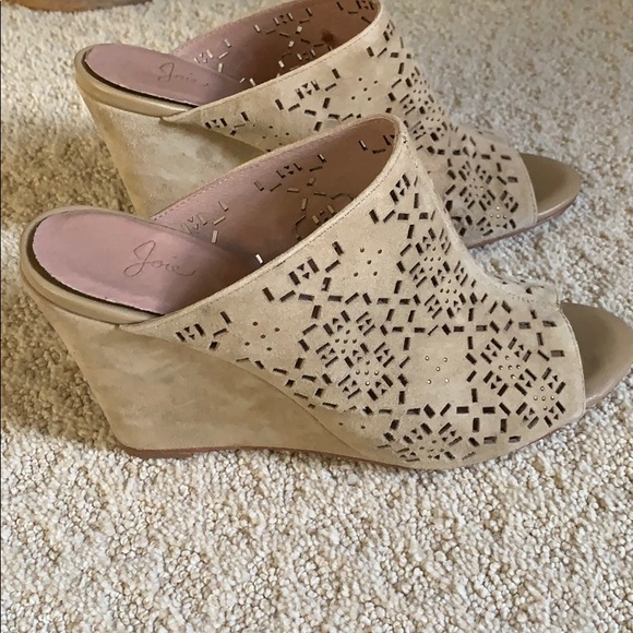 Joie suede slide shoes - Picture 2 of 4